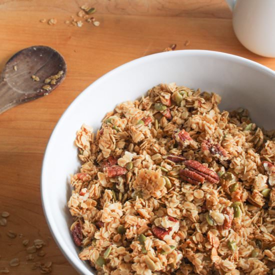 Maple Pecan Granola