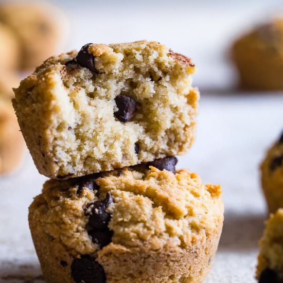 Keto Chocolate Chip Muffins
