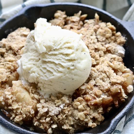 Gluten-Free Apple Pear Crisp