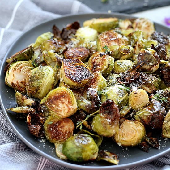 Oven Roasted Brussels Sprouts