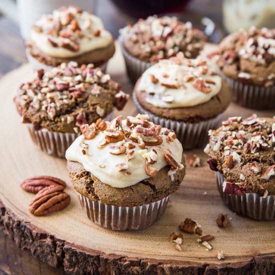 Paleo Gingerbread Muffins