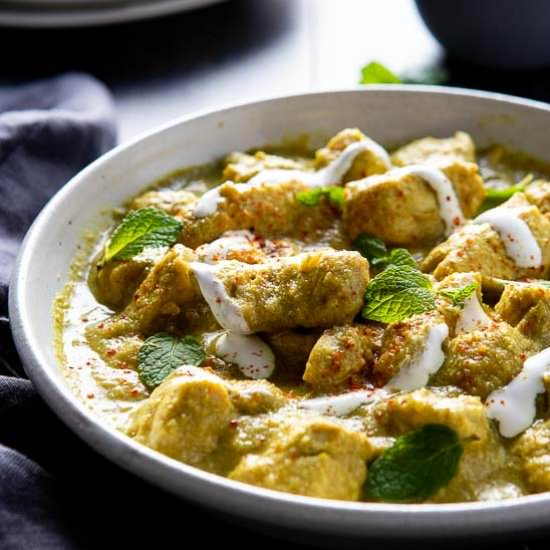 Creamy Dairy free Chicken Korma