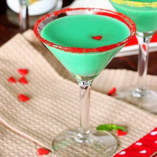 Grinch Grasshopper Cocktail