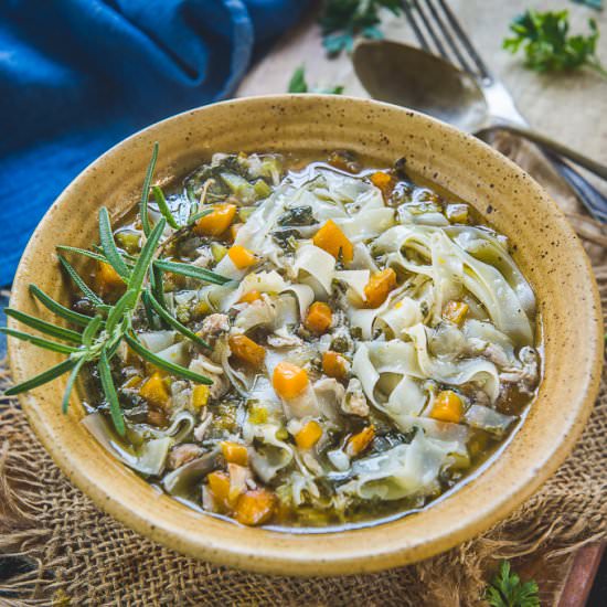 Instant Pot Chicken Noodle Soup