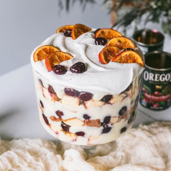 Sweet Cherry and Chai Tea Trifle