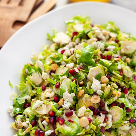 Shaved Brussels Sprout Salad