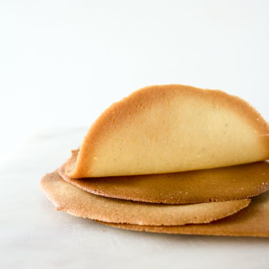 Browned Butter Tuile