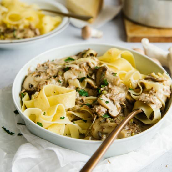 Beef Stroganoff