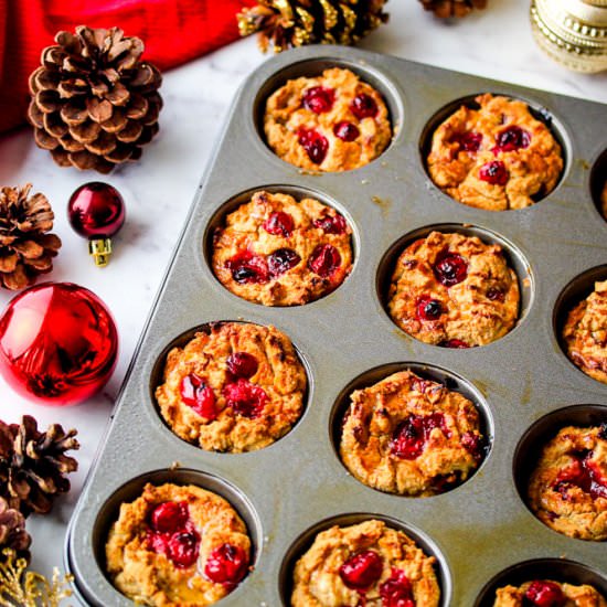 Maple Cranberry Muffins