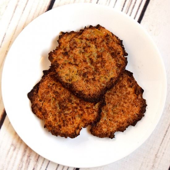 Oil Free Potato Latkes