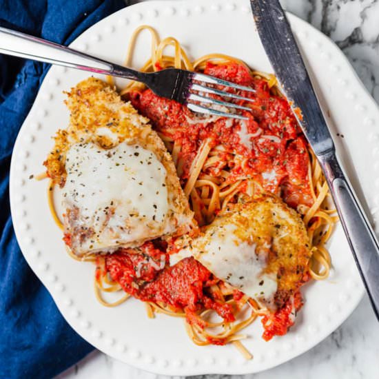 Stuffed Chicken Parmesan