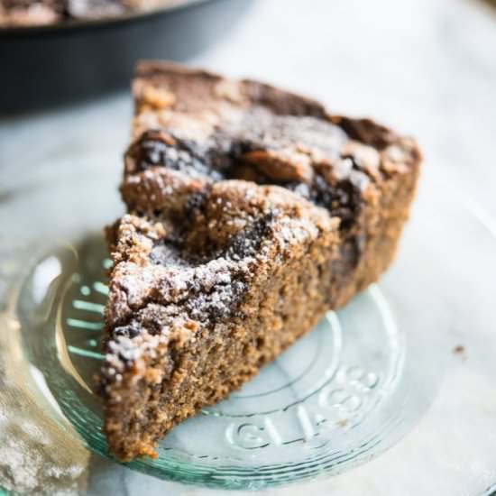 Chocolate Chai Swirl Coffee Cake