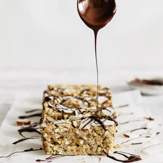 RAW BUCKWHEAT BARS / COCONUT LEMON