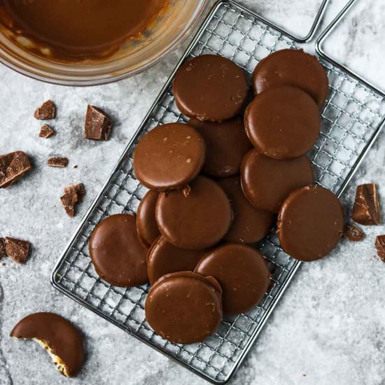 Copycat Thin Mint Cookies