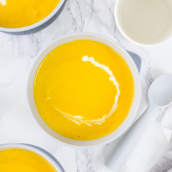 Creamy Vegan Carrot Soup