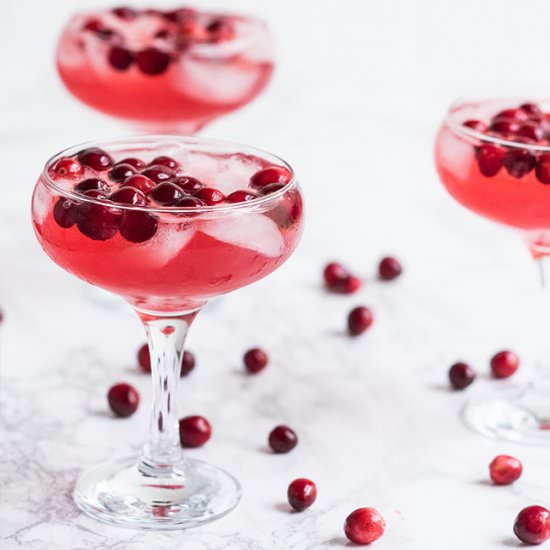 Pretty Holiday Cocktail