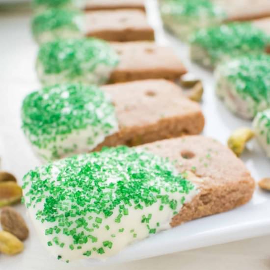 Chocolate Pistachio Cookies