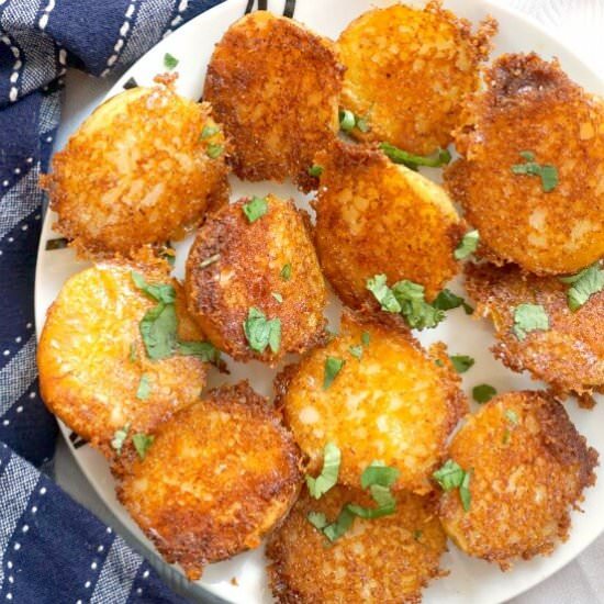 Roasted Garlic Parmesan Potatoes
