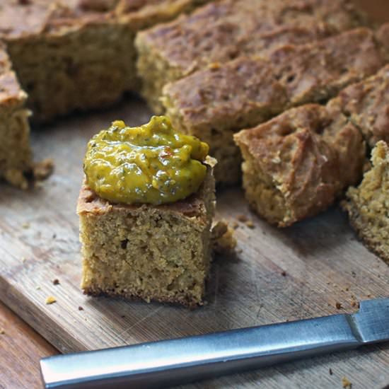 Pandanus fruit bread