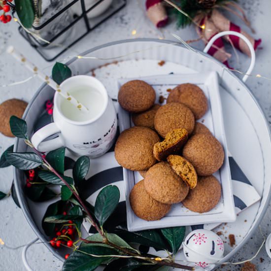 Ginger Cinnamon Molasses Cookies