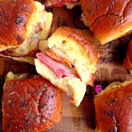 Hawaiian Pizza Sliders
