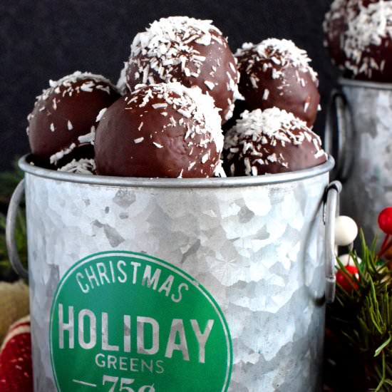 Chocolate Coconut Balls