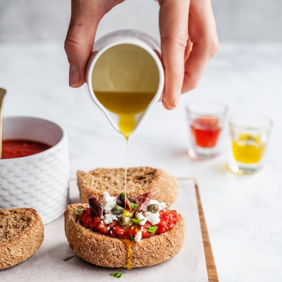 Greek Bruschetta
