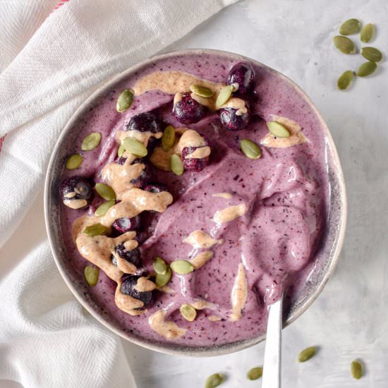 Blueberry Smoothie Bowl