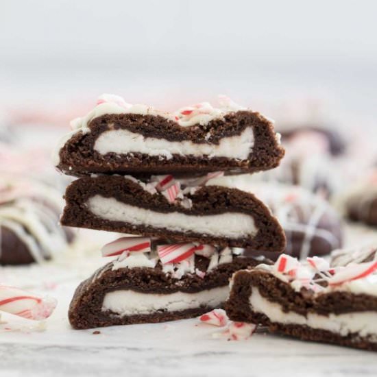 Chocolate Peppermint Cookies