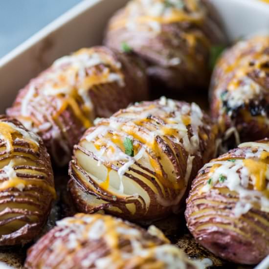 Hasselback Potatoes