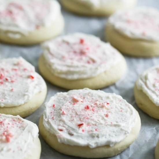 Peppermint Holiday Sugar Cookie