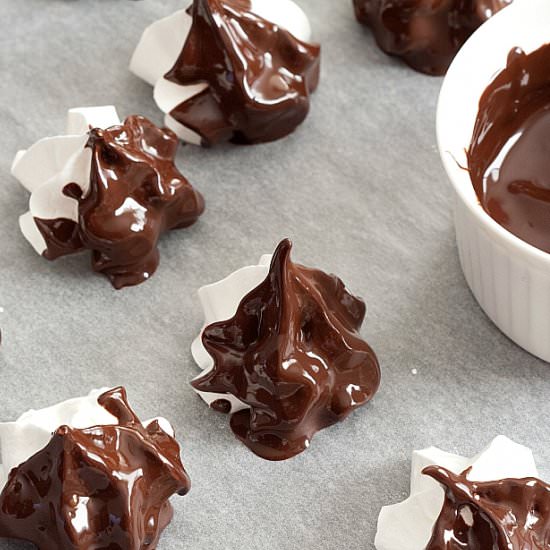 Chocolate Meringues