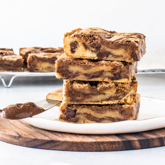 Easy Nutella Bars