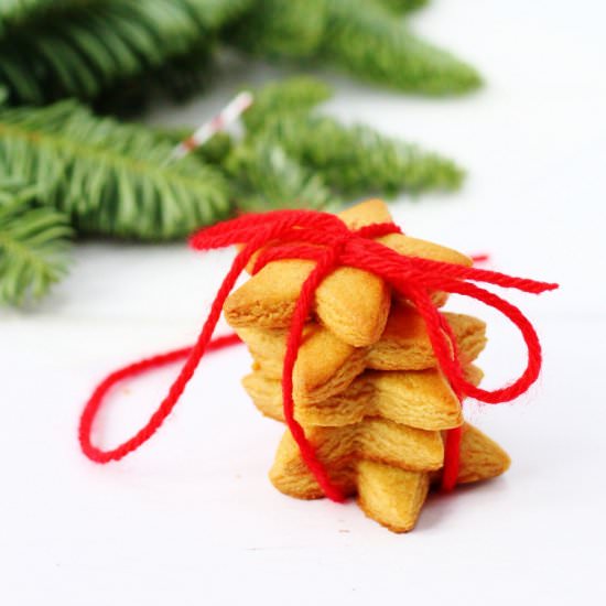 Soft chewy gingerbread biscuits