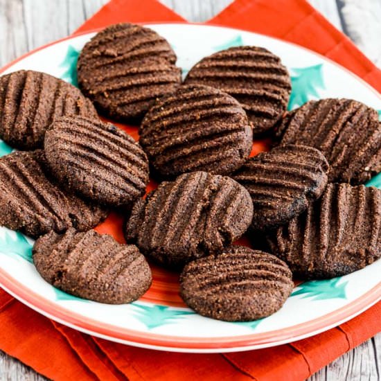 Sugar-Free Chocolate Shortbread