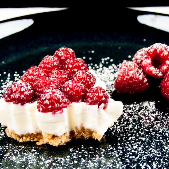 Christmas Tree Cheesecakes