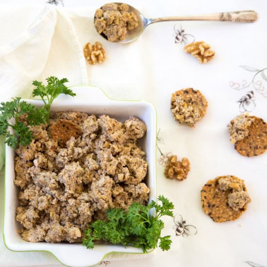 Plant Based Ground Walnut Sausage