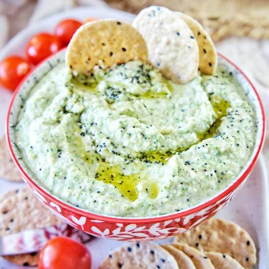 Raw Broccoli Hummus