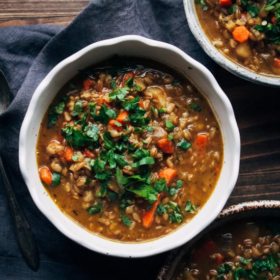 Winter Vegetable Soup