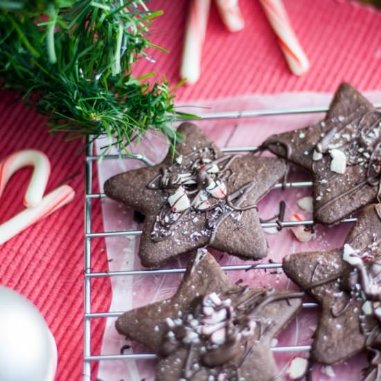 Chocolate Peppermint Cookies