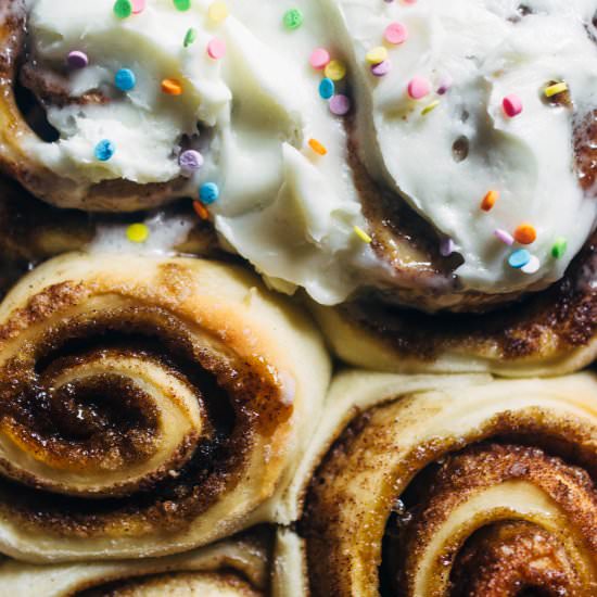 Small Batch Cinnamon Rolls