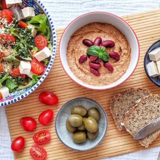 Garlicky Kidney Cinnamon Hummus
