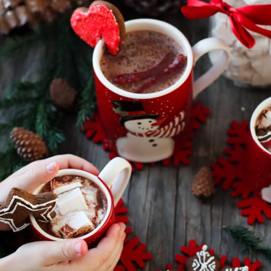 Tres Leches Hot Chocolate (Mayan)