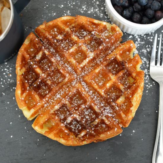 Light and Crispy Waffles