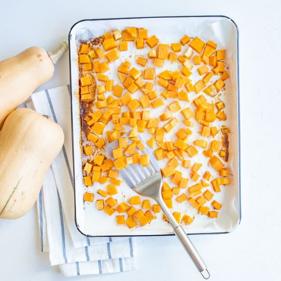 Maple Roasted Butternut Squash