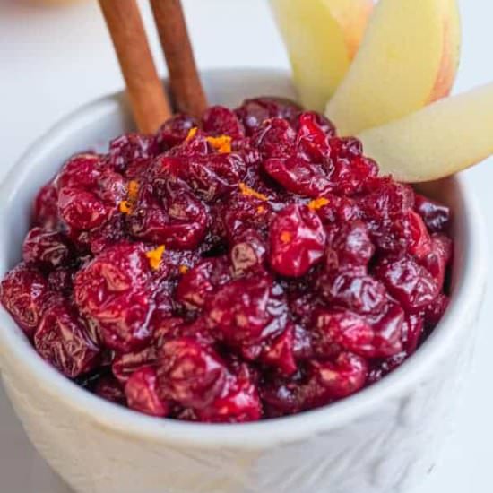 Apple Cranberry Sauce