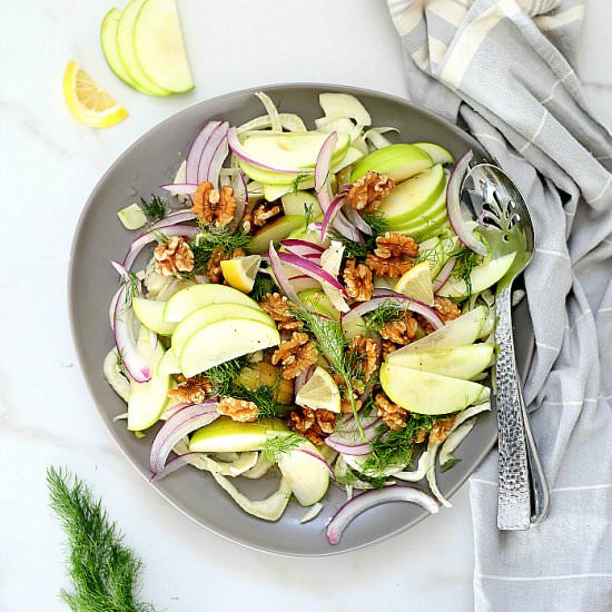 BEST Fennel Apple Salad