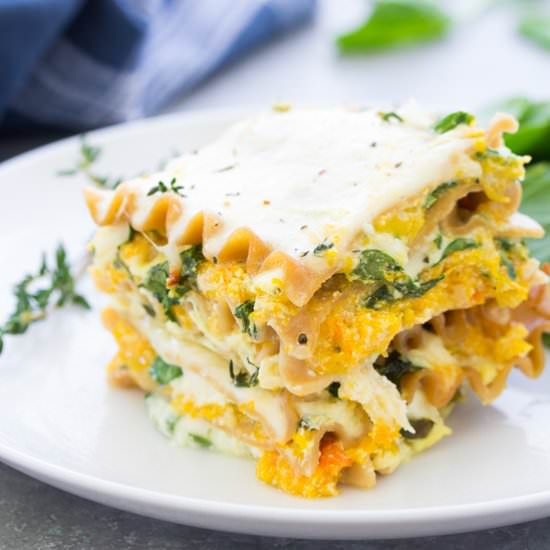 Butternut Squash Lasagna