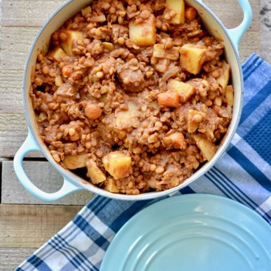 Lentil Lamb Stew