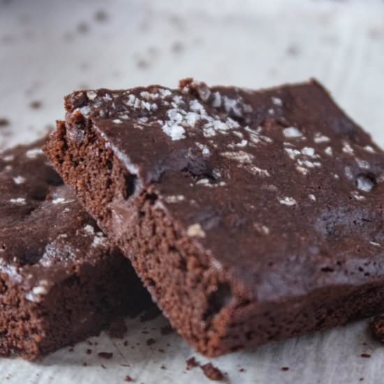 Chipotle and Sea Salt Brownies